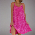 Women's Breezy Floral Camisole Summer Dress - Ideal for Sunny Parties and Vacations
