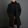 Men's Elegant Winter Lapel Long Warm Coat