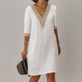 Classic Versatile Flattering Soft Drape Summer Dress for Women