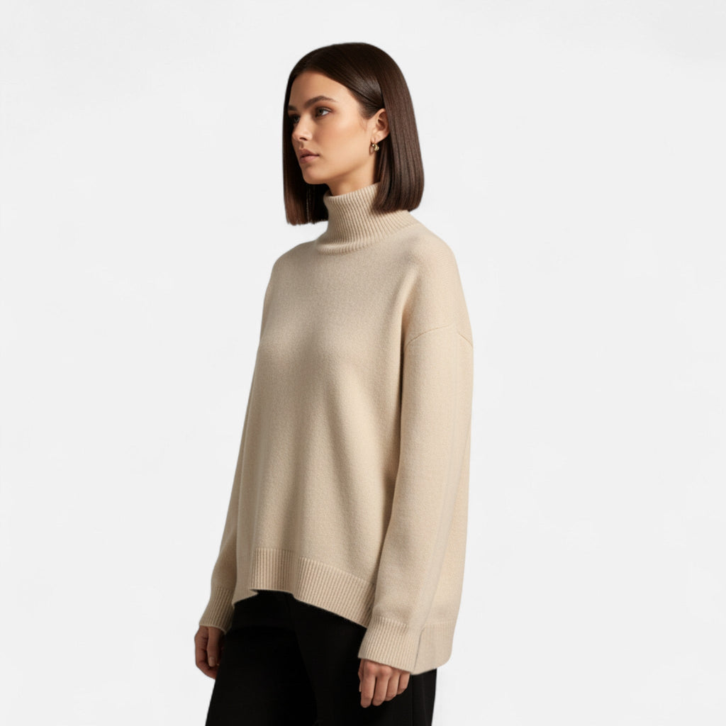 Women's Fashion Soft Turtleneck Warm Sweater