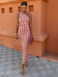 Women’s Summer Dress One Shoulder Elegant Silhouette