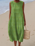 Timeless Flowing Embroidered Summer Dress for Everyday Wear and Events