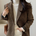 Women's Classic Versatile Business Outdoor Formal Blazer for Casual and Formal Outfits