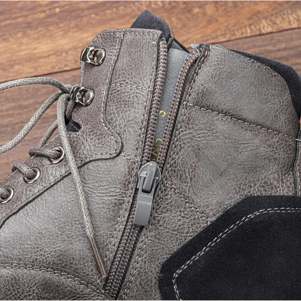 Men’s Retro Versatile Outdoor Durable Lace Ankle Boots