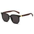 Soltero | Unisex Retro Woodgrain Sunglasses