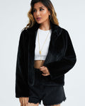 Women's Timeless Elegant Warm Fluffy Winter Wrap Jacket