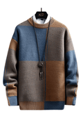 Men's Warm  Cozy Knitted Sweater for Winter and Mid-Season