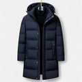 Men’s Thermal Practical Down Insulated Hooded Parka Coat