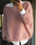 Refined Women's Practical Soft Knitted Long-Sleeved Jumper for Winter