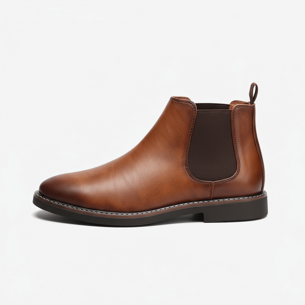 Elegant Leather Chelsea Boots